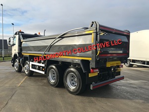 รถบรรทุกดัมพ์ดีเซลสำหรับงานหนัก Volvo FMX 420 ปี 2024 พวงมาลัยขวา 8x4 รถบรรทุกใหม่มาตรฐานยูโร 6 สำหรับงานขนส่งในเหมือง - Product Image 3