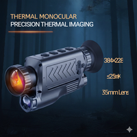 Monoculaire thermique de vision nocturne 384x288 35mm longue portée 1000m, lunette thermique pour la chasse, infrarouge numérique CASEEDA MV3