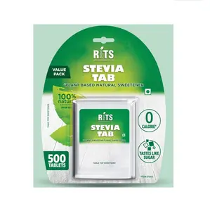 Tablet Stevia larut dalam air aditif makanan 100% pemanis alami tablet Stevia dari eksportir India