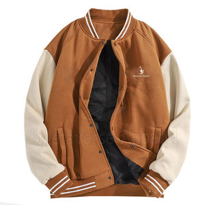 Veste d'hiver de baseball pour hommes de haute qualité veste d'hiver de baseball pour hommes surdimensionnée veste d'université vierge personnalisée pour hommes - Product Image 1