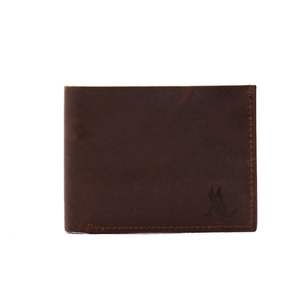 Cartera Unisex de Gran Capacidad, Cuero Genuino Ecológico, Tecnología de Bloqueo RFID, Cierre Abierto, Corta, Color Chocolate - Product Image 6