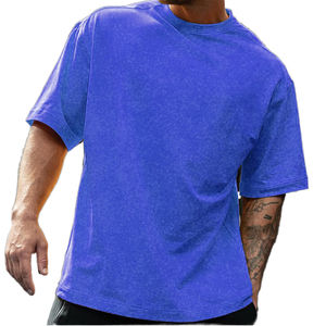 Top 2025 nueva llegada hombres lavado con agua camiseta verano Ringer secado rápido transpirable de talla grande lavado con agua camisetas para hombres venta en línea - Product Image 2