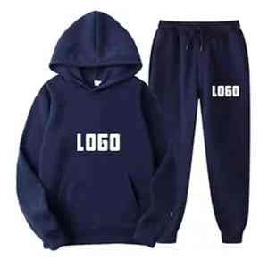 Ensemble de survêtement unisexe pour homme en 2 pièces avec logo personnalisé, motif rayé, 100% polyester, séchage rapide et léger - Product Image 6