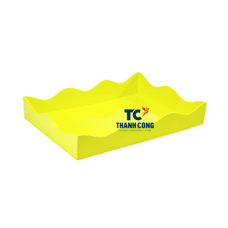 Wholesale LACQUER TRAY Vietnam Handmade Lacquerware for Elegant Food Beverage Serving and Luxury Table Presentation