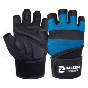 Vente en gros, sur mesure, fourni en usine, gants de gymnastique antidérapants à prise solide pour le poignet, entraînement, exercice d'haltérophilie - Product Image 1