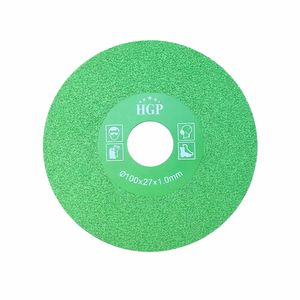 HGP 100mm Diamond Abrasive <b>Disc</b> OEM for <b>Glass</b> Tile and Granite Thin Blade 1mm Thick Angle Grinder Use High Efficiency <b>Cutting</b> - Product Image 1