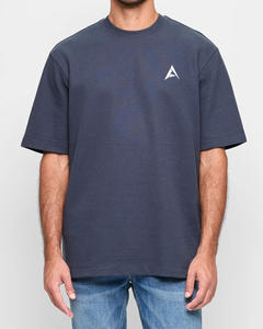 Personnaliser en gros 100% t-shirt surdimensionné léger de haute qualité pour hommes col rond personnaliser logo et impression numérique - Product Image 1