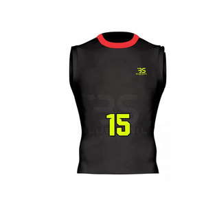 Drapeau de compression 7v7 uniforme sweat à capuche sublimé à faible coût OEM personnalisé 7 sur 7 noms d'équipe ensemble de football - Product Image 2
