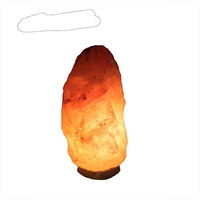Hochwertige 100% Natürliche Kristallfelsen Himalaya-Salzlampe im Feng-Shui-Stil Geschnitzte Rosa Lampe mit Dimmer-Schalter