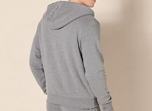 Ventes en gros de sweats à capuche d'hiver élégants et personnalisés, respirants, en coton et élasthanne, à fermeture éclair, surdimensionnés pour hommes - Product Image 3