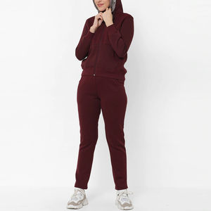 Survêtement décontracté pour femme en polaire à capuche pour l'hiver, vêtements de sport de haute qualité, style streetwear, léger et respirant - Product Image 3