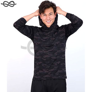 เสื้อสเวตเตอร์แบบสวมหัวมีฮู้ดสำหรับผู้ชายเสื้อแห้งเร็วแบบสวมหัวแขนยาวสำหรับตกปลา - Product Image 3