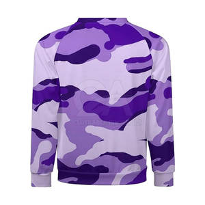 Sweat-shirt thermique respirant de qualité supérieure pour hommes, conception de logo personnalisé, sweats de camouflage d'hiver à bas prix - Product Image 5
