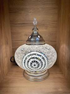 Handcrafted Aluminum <b>Mosaic</b> Lamp For Home Decor Enhancing Interior Space With Colorful <b>Mosaic</b> Glass <b>Art</b> - Product Image 5