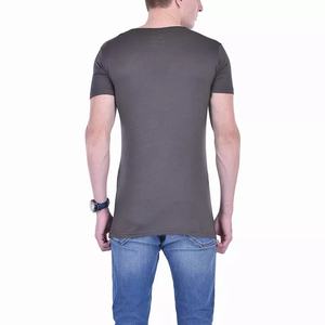 T-shirt ample à coupe carrée de haute qualité pour hommes, t-shirt surdimensionné, logo personnalisé, écran vierge, 100% coton, 260 GSM, épaules tombantes - Product Image 2