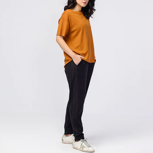Ventas directas de fábrica Cómodas camisetas personalizadas para mujer Secado rápido Mejor fabricación Nuevos diseños de moda Técnicas teñidas simples - Product Image 5