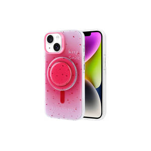 เคสโทรศัพท์ iPhone 14 รุ่น Netzy Trendy สไตล์ Tiktok สำหรับ MagSafe  วัสดุซิลิโคน  ถอดแยกชิ้นส่วนได้  ใช้ร่วมกับ Pop Socket ได้  แบบนิ่ม - Product Image 4