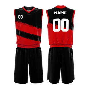 Ensemble de maillot et short de basketball personnalisés en sublimation pour l'entraînement, couleurs attrayantes, uniforme de basketball en sublimation - Product Image 1