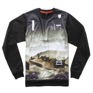 Custom Sublimation <b>Crewneck</b> Sweatshirt in Plus Size for Men Solid Pattern Printed <b>Sweaters</b> - Product Image 6