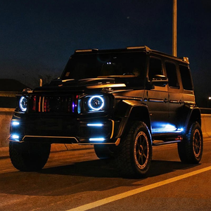 Pièces de modification de voiture PP + carbone sec W463 Old To New W464 B900 Rocket Style Set A Full Set Body Kit For G class W463 1993 ~ 2018y - Product Image 3