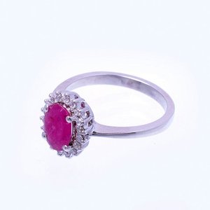 Pink <b>Onyx</b> Attractive Handmade Gemstone 18k Gold Plated <b>Rings</b> for Anniversary Engagement - Product Image 2