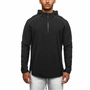 Venta al por mayor OEM ropa de entrenamiento de alta elasticidad de algodón polar de los hombres Jogging chándal gimnasio ropa activa pantalones de chándal y conjunto con capucha - Product Image 4
