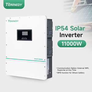 Inversor Solar Híbrido HE300-<span class=keywords><strong>12000</strong></span>-F <span class=keywords><strong>I5</strong></span> 11kW, IP54, Doble MPPT, Entrada PV de 15000W, 90-500V CC, Salida CA de 220/230/240V, 27A, 50/60Hz - Product Image 2