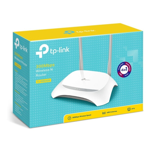 Routeur WiFi N TP-Link TL-WR840N 2,4 GHz 300 Mbps, 4 ports, antennes externes, micrologiciel anglais, modem domestique, fonction pare-feu et répéteur - Product Image 3