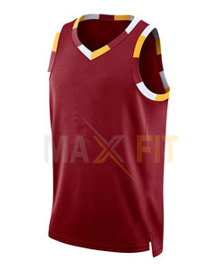 MAXFIT ENTERPRISES Uniformes de Baloncesto Jersey Ropa Deportiva de Verano para Niños Tallas Grandes Transpirable con Logotipo Personalizable - Product Image 5