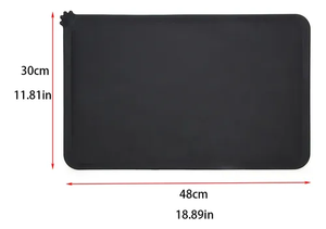 Wasserdichte rutsch feste Silikon-Haustier-Pads mit <span class=keywords><strong>Paw</strong></span> Print Design <span class=keywords><strong>Dog</strong></span> Bowl Geschirr-Reinigungs pads für Katzen und Hunde - Product Image 4