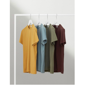 มาใหม่ล่าสุดฤดูร้อน 100% โพลีเอสเตอร์เสื้อยืดโลโก้ที่กําหนดเองเสื้อผ้าเสื้อยืดผู้ชายสีทึบเสื้อยืดผู้ผลิตจาก BD - Product Image 3