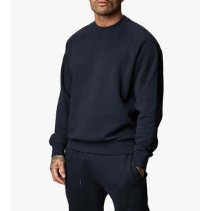 Pull à capuche unisexe en coton polyester à col rond avec motif de logo personnalisable en couleur unie, pull de rue pour homme - Product Image 5