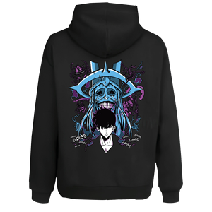 Men's 100 Percent Cotton Winter Graphic <b>Hoodie</b> Double-Sided <b>Anime</b> Print Long Sleeve Pullover Comfortable Fit Top - Product Image 3