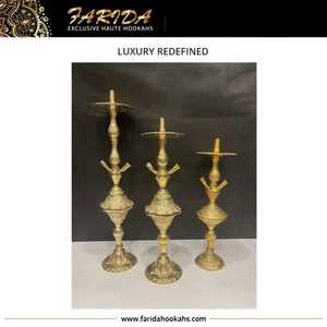 บารากุหรูหราขนาดเล็ก ฟาริดา ผลิตด้วยมือคุณภาพพรีเมียมจากอียิปต์ ดีไซน์โดดเด่น ทำจากทองเหลืองแท้ แข็งแรง ทนทาน พร้อมกระจกเงาตรง - Product Image 6