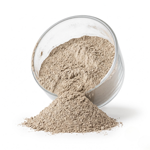 Poudre d'argile Ghassoul marocaine biologique en vrac, Lava Stevensite, Montagnes de l'Atlas, Ecocert, qualité cosmétique et spa, vente en gros - Product Image 1