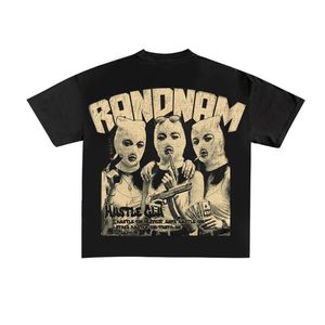 Factory Custom High Quality 100% Cotton/ Polyester 280Gsm <b>Drop</b> Shoulder Regular Fit Anti-Pilling O-Neck Solid Pattern T-Shirt - Product Image 5