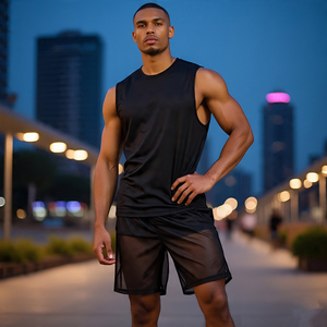 Night Sleepwear Sheer Mesh Sexy <b>Shorts</b> Men Quick Dry See Through <b>Shorts</b> <b>Boys</b> High Drawstring Waist Sheer Mesh <b>Shorts</b> Men's - Product Image 3