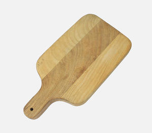 เขียงไม้สำหรับเสิร์ฟพร้อมที่จับตกแต่ง - Product Image 3