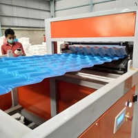 Máquina de Tejas de PVC, Extrusoras de Plástico para Techos Corrugados y Producción de Láminas de ASA, Maquinaria para Línea de Producción de Techos