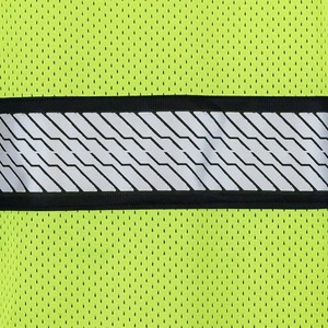 Gilet réfléchissant haute visibilité de sécurité avec poches multifonctionnelles Gilets de sécurité à fermeture éclair avant - Product Image 5