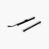 Rail de glissière de siège réglable, état neuf, pour karts électriques, accessoires de karts, UTVs à essence, transmission par chaîne, acier robuste