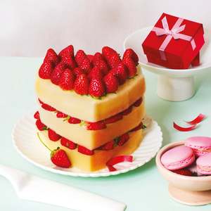 ชุดแม่พิมพ์กระดาษอบรูปหัวใจ5ชิ้น20.5x22.5x5 H GR 700รักเค้กสำหรับตกแต่งเค้กรูปหัวใจ - Product Image 4