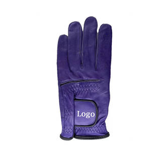 Gants de golf professionnels pour hommes 100% Premium anti-dérapant en peau de mouton souple Cabretta cuir Logo personnalisé équipement de sport - Product Image 3