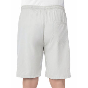 Shorts d'été décontractés pour hommes, taille élastique avec cordon de serrage, respirants, légers, coupe ample, séchage rapide, pour la plage, la gym, la planche, 100 % polyester - Product Image 4