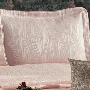 Guzide Lilyana Salmon Pink 4-Piece Customized Classic Luxury Home <b>Bedspread</b> <b>Set</b> 100% Chenille Organic Woven Striped Washable Ant - Product Image 3