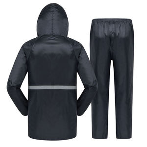 Combinaison de pluie anti-rides pour hommes, vêtements d'extérieur de qualité supérieure, derniers modèles, offre spéciale Combinaison de pluie pour hommes avec logo personnalisé/couleurs - Product Image 3