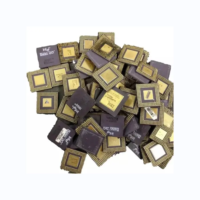CPU de cerâmica com pinos de ouro para mercado pronto