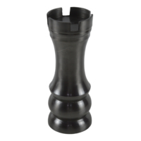 Grandes pièces d'échecs en métal Design d'intérieur Jeu d'échecs King Knight Bishop Pièces d'échecs Jeu de table Design personnalisé et taille personnalisée
