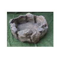 Vente directe usine KNT Creations – Ornement de jardin personnalisé en fibre de verre léger, de haute qualité, petit format, aspect naturel pour bassin