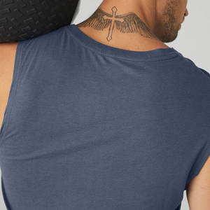 Débardeurs de gymnastique en coton léger pour hommes Design respirant - Product Image 2